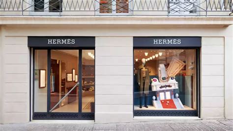 Boutique HERMES à Montpellier .